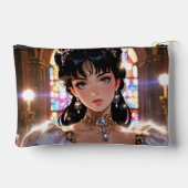 Elegante print gesneden naaizak etui (Achterkant)