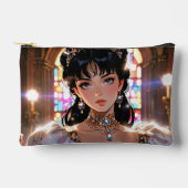 Elegante print gesneden naaizak etui (Voorkant)