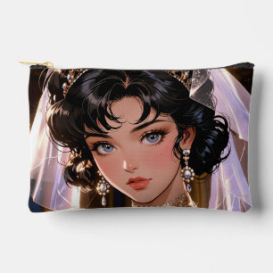 Elegante print gesneden naaizak etui