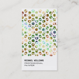 ELEGANTE PROFESIONAL BLANCO SIMPLE ORO METAL VISITEKAARTJE