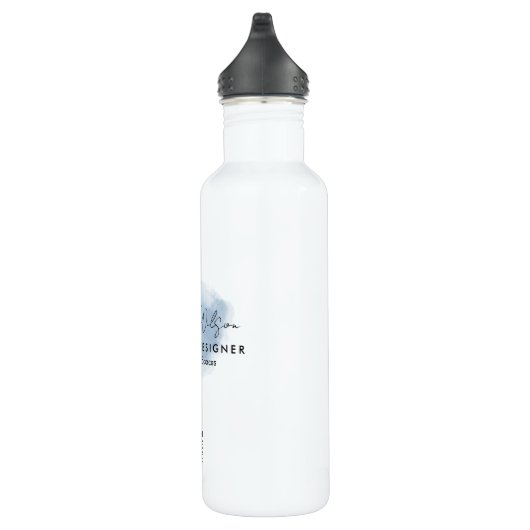 Elegante professionele zakelijke Waterverf handtek Waterfles (Rechts)