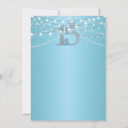 Elégante Quinceanera Invitation (Dos)