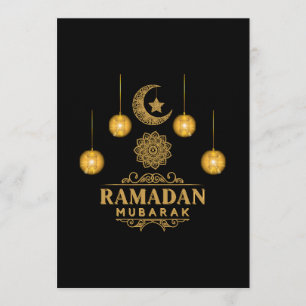 Elegante Ramadan-nachten - Eid Mubarak 2024-vakant Kaart