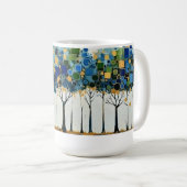 Élégante rangée d'arbres dans la Mug de style Kand (Devant droit)