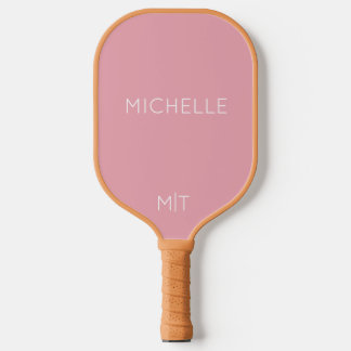 Élégante raquette de pickleball personnalisée avec