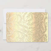 Elegante Red Gold Boy Annaprashan Kaart (Achterkant)