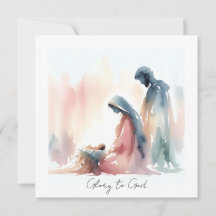Elegante Religieuze Eer Aan God Christelijke Kerst