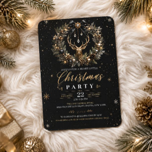 Elegante rendier vakantie Kerstfeest Kaart