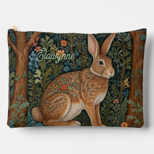 Elegante retro boho konijn bos bloem etui