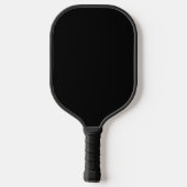 Elegante retro boho Luna mot botanisch Pickleball Paddle (Achterkant)