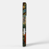 Elegante retro boho rode vos bos dier Case-Mate iPhone case (Achterkant / Rechts)