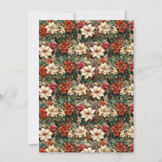 Elegante  retro classic leuke sneeuwpop kaart (Achterkant)