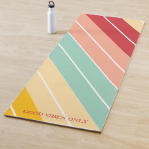 Elegante Retro Gestreepte Gepersonaliseerde