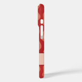 Elegante retro wavy verticale strepen Case-Mate iPhone case (Achterkant / Links)