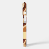 Elegante retro wavy verticale strepen Case-Mate iPhone case (Achterkant / Links)