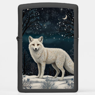 Elegante retro witte wintervos