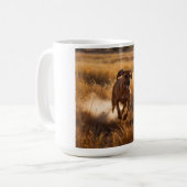 Elegante Rhodesian Ridgeback Coffee Mok (Voorkant links)