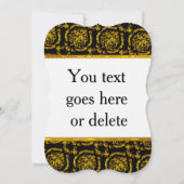 Élégante robe de mariage Invitations de mariage (Dos)