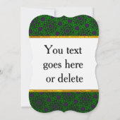 Élégante robe de mariage Invitations de mariage (Dos)