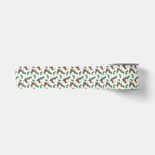 Elegante rode bessen kerst lint