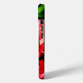 Elegante rode bloemenfoto hommel Case-Mate iPhone case (Achterkant / Links)