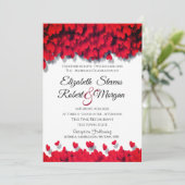 Elegante Rode Harten Kaart (Staand voorkant)