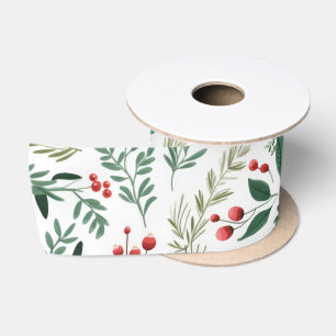 Elegante rode hulstbessen lint