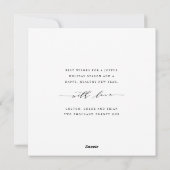 Elegante Rode Kerst- en Nieuwjaarskaart met 4 foto Feestdagenkaart (Achterkant)