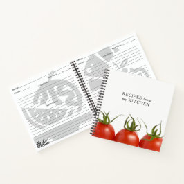 Elegante rode witte tomaat foto recepten boek