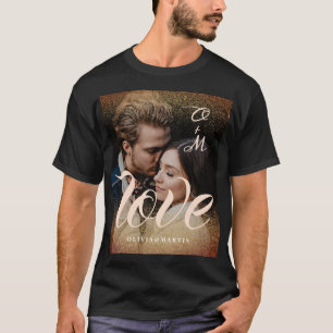 elegante romantische moderne t-shirt