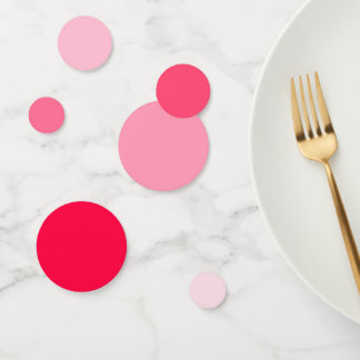 Elegante Romantische Roze Verlopende Tafelconfetti Confetti