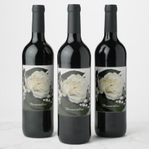 Elegante & Romantische Witte Roos Personaliseer