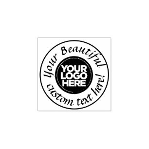 Elegante ronde logo cirkel tekstscript  	rubberstempel