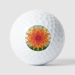 Elegante rood geometrisch patroon van roestvrij st golfballen