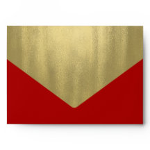 Elegante Rood Goud Folie