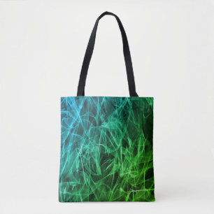 Elegante rookkrullen – mystieke esthetiek draagtas