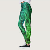Elegante rookwervels – Mystieke esthetiek Leggings (Links)