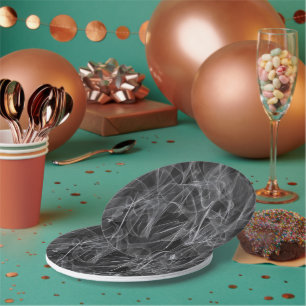 Elegante rookwervels – Mystieke esthetiek Papieren Bordje