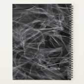 Elegante Rookwerveltextuur Planner (Achterkant)