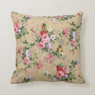 elegante Roos Floral Kussen
