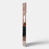 Elegante Roos gouden marmeren textuur Case-Mate iPhone Case (Achterkant / Rechts)