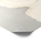 Élégante Rose blanche 10 Tableau Mariage de table (Coin)