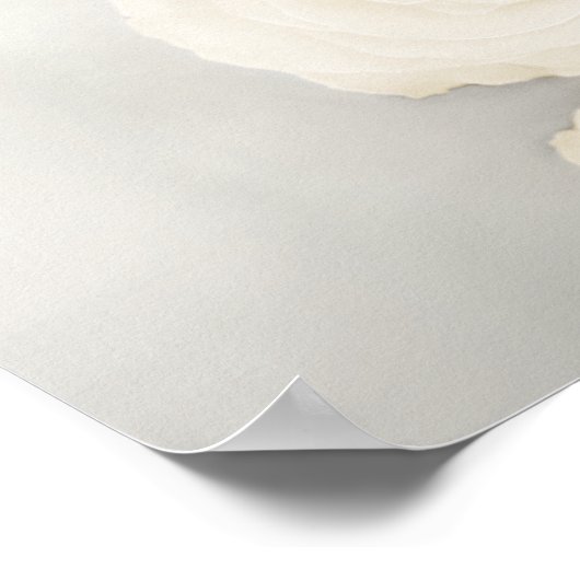 Élégante Rose blanche 20 Table Mariage Tableau de  (Coin)