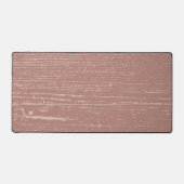 Elegante Rosy Brown houtnerf Bureaumat (Voorkant)