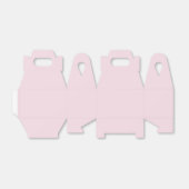 Elegante Roze Bedankt Bedankdoosjes (Uitgevouwen)