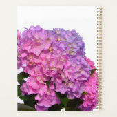 Elegante Roze Blauwe Hydrangeas roze paarse voor h Planner (Achterkant)