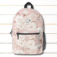 Elegante roze bloem Toevoegen Logo Corporate
