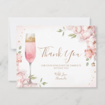 Elegante Roze Bloemen Brunch & Bruisende Bruilofts