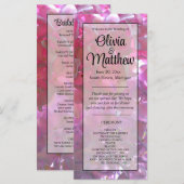 Elegante roze boho bloemen hortensia's (Voorkant / Achterkant)