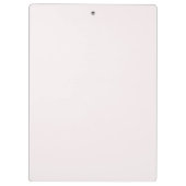 Elegante roze boog gepersonaliseerde naam Klembord (Achterkant)